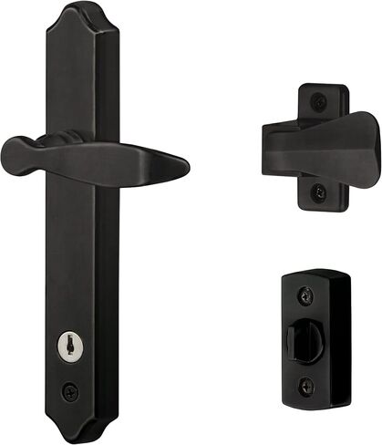 شركة Ideal Security Inc. مجموعة رافعة SK1215W ML مع مفتاح Deadbolt، عمودين مع برغي ربط، أبيض، in Saudi Arabia
