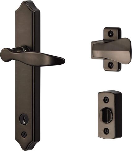 شركة Ideal Security Inc. مجموعة رافعة SK1215W ML مع مفتاح Deadbolt، عمودين مع برغي ربط، أبيض، in Saudi Arabia