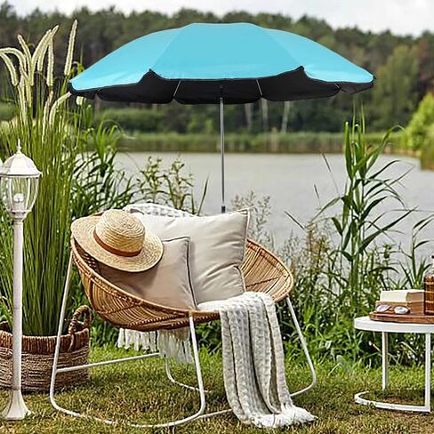 Chair Umbrellas with Universal Adjustable Clamp,Clip on Parasol Sun Shade for Patio Beach Wheelchairs Golf Carts in Saudi Arabia