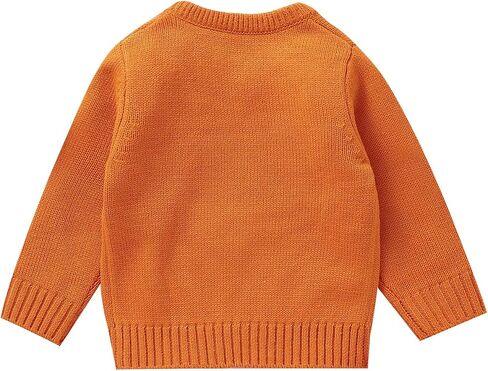 Toddler Baby Girl Boy Knit Sweater Infant Warm Pullover Knitwear Crew Neck Sweaters Fall Winter Clothes in Saudi Arabia