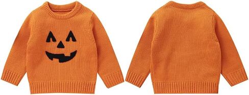 Toddler Baby Girl Boy Knit Sweater Infant Warm Pullover Knitwear Crew Neck Sweaters Fall Winter Clothes in Saudi Arabia
