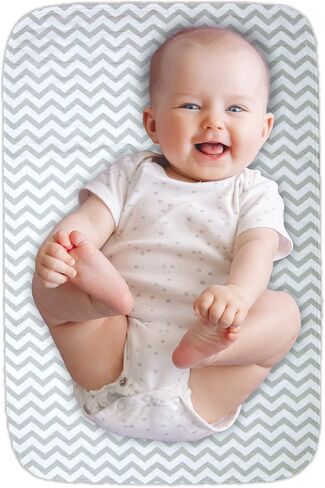 Diaper Changing Mat Portable Changing Pad-The Only Baby Changing Mat That is Washer/Drier Safe Waterproof Diaper Changing Pad Travel Extra Large (Animal Print) in Saudi Arabia