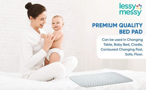 Diaper Changing Mat Portable Changing Pad-The Only Baby Changing Mat That is Washer/Drier Safe Waterproof Diaper Changing Pad Travel Extra Large (Animal Print) in Saudi Arabia