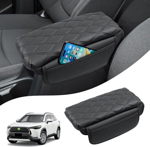 Autorder Center Console Cover for Toyota 4Runner 2010-2022 2023 2024 Accessories Armrest Cover Anti-Scratch Middle Console Pad Leather Armrest Protector in Saudi Arabia