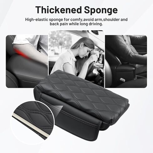 Autorder Center Console Cover for Toyota 4Runner 2010-2022 2023 2024 Accessories Armrest Cover Anti-Scratch Middle Console Pad Leather Armrest Protector in Saudi Arabia