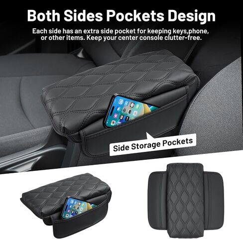 Autorder Center Console Cover for Toyota 4Runner 2010-2022 2023 2024 Accessories Armrest Cover Anti-Scratch Middle Console Pad Leather Armrest Protector in Saudi Arabia