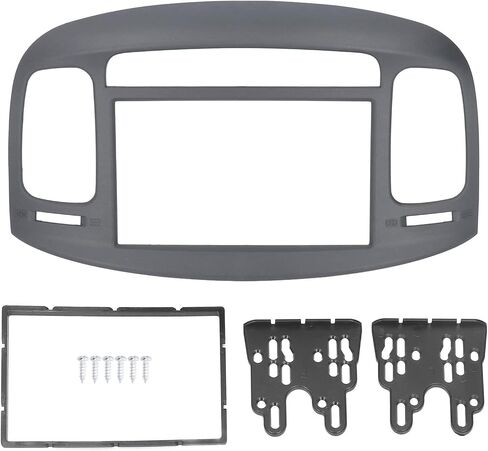 2008 Accent Hatchback Radio Dash Bezel، 2007 Accent Dash Bezel Kit، لوازم أخرى، 2DIN Car Stereo Radio Fascia Dash Panel DVD Frame ABS لاستبدال Accent 2009‑2012 in Saudi Arabia
