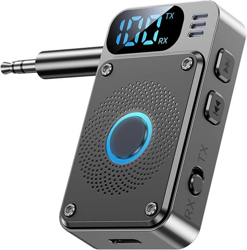 جهاز استقبال إرسال بلوتوث 5.4 من KAIY، محول بلوتوث لسماعات الرأس الطائرة، محول بلوتوث AUX للسيارة، جهاز إرسال بلوتوث لأجهزة الكمبيوتر التلفزيونية، محول بلوتوث لجهاز استقبال ستيريو in Kuwait