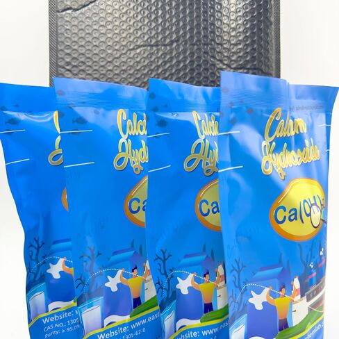 Food Grade Calcium Hydroxide(Slagged Lime) of 95% +Purity(500g/17.6oz) in Saudi Arabia