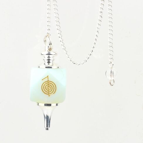 Lapis Lazuli Dodecahedron Engraved Usui Crystal Pendulum Natural Chakra in Saudi Arabia