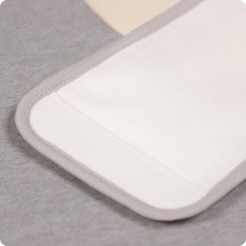 Snuggle Strap, a Zipadee-Zip Accessory Adjustable for Wearable Baby Swaddle Blankets, Baby Belly Band for Baby Swaddle Sacks for Newborn Baby Boys Girls 0-6 Months, Fits-All White Grey in Kuwait