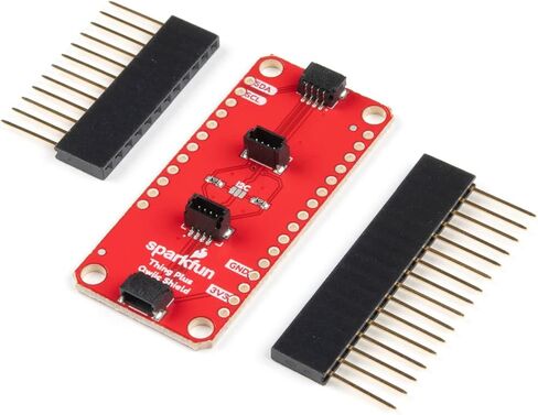 SparkFun Qwiic Shield for Thing Plus - لوحة متوافقة مع 4 منافذ اتصال Qwiic 3.3 فولت in Saudi Arabia