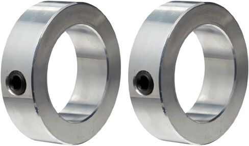 C-200 Zinc Plated Steel Set Screw Collar, 2" Bore Size, 3" Outside Diameter, 1/2"-13 x 1/2" Set Screw in Saudi Arabia