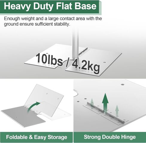 طقم حامل خلفية للأنابيب والستارة مقاس 12 × 10 أقدام، حامل خلفية للخدمة الشاقة، خلفية معدنية قابلة للتعديل خلفية للحفلات وحفلات الزفاف وأعياد الميلاد والتصوير الفوتوغرافي كشك الصور in Kuwait
