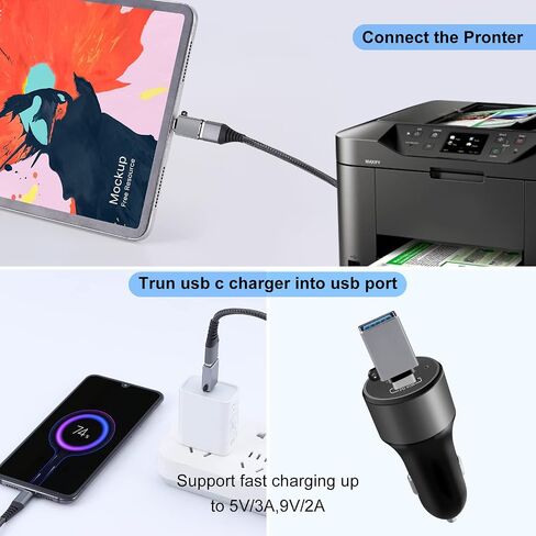 USB C to USB Adapter(8 Pack),USB to USB C Adapter,USB C to USB A Adapter,USB C to USB 3.0 Adapter,USB C to USB Converter for iPhone 15,MacBook Pro/Air,iPad Pro,Galaxy S20-S23 and More,Grey in Saudi Arabia