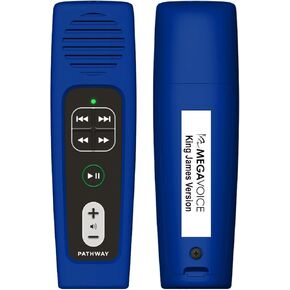 King James Version (KJV) Audio Bible Narrated by Paul MIMS on The Pathway Handheld Rechargeable Player by MegaVoice