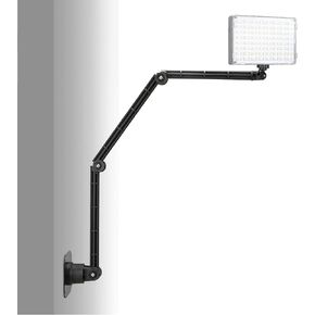 Video Light Wall Mount Holder Stand Compatible with All Ring Lights,RGB Lights and Photography Lamps