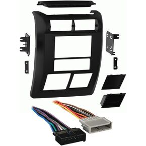 Metra 95-6549 2-DIN Dash Kit For Select 1997-2002 Jeep Wrangler with Harness Combo + FREE Tweeters in Saudi Arabia