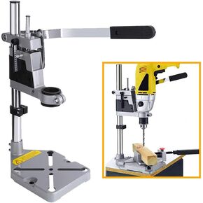 Adjustable Drill Press Stand for Drill Workbench Universal Electric Drill Press Stand Tool Heavy Duty Drill Press Holder Workbench Repair Tool Bench Clamp Support Tool