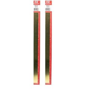 شريط نحاسي K&S Precision Metals 8238، سمك 0.025 بوصة × عرض 3/4 بوصة × طول 12 بوصة، قطعة واحدة، صنع في الولايات المتحدة الأمريكية