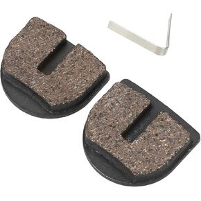 GREHUA Rounded Brake Pads for Razor MX650 MX500 SX500 McGrath RSF650 Motovox Dirt Rocket Quad Electric Motocross Bike E500S Electric Scooter ATV YK2 Flame Disc Brake Caliper Part Heavy Duty 4 Pack