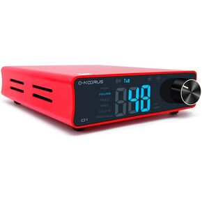 O-NOORUS D1 TPA3255 PFFB Stereo Power Amplifier 300Wx2 with Treble Bass Tone,Subwoofer,Pre-Out, for Home Theater