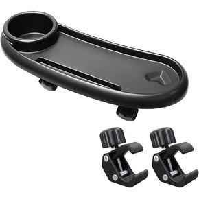 صينية الوجبات الخفيفة لعربة الأطفال العالمية، صينية حامل أكواب مع مشبك قابل للتعديل، ملحق صينية الوجبات الخفيفة لعربة الأطفال للأطفال والرضع، ملحقات عربة الأطفال in Kuwait