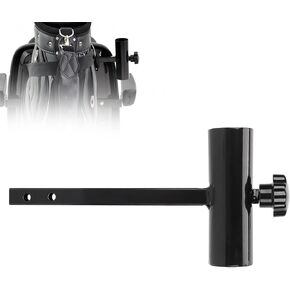 Dioche Universal Carts Umbrella Holder, Adjustable Umbrella Support Stand Clip Mounting Attachment for Scooter Wheelchair Baby Stroller Golf Cart