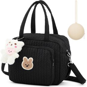 Diaper Bag Tote Travel Diaper Tote Bag Multifunction Baby Diaper Bag Cute Small Diaper Crossbody Bag with Silicone Pacifier Holder Case for Newborn Hospital Storage Supplies