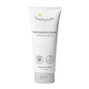 Our Diaper Cream | Hypoallergenic Zinc Oxide & Squalane Diaper Cream | Fragrance Free, EWG Verified + Non-GMO, 3 oz