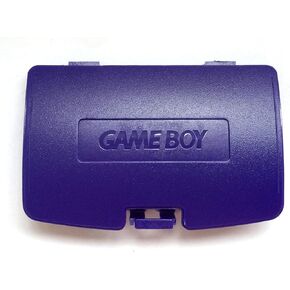 Battery Door Lid Cover Back Case Shell Replacement for Gameboy Color GBC - Purple