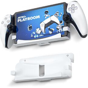 حامل تثبيت على الحائط من ECHZOVE PS Portal، طقم تثبيت على الحائط متوافق مع مشغل PlayStation Portal Remote Player، حامل دعامة تثبيت على الحائط لملحقات بوابة PS5 - أبيض in Kuwait