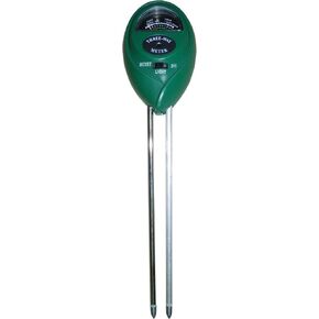 Hydrofarm MGMP1 Active Air 2-Way pH & Moisture Meter, Green