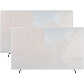 2 Pack Foam Flat Screen TV Cover for Moving Fits Up to 70'' x 42'' TV Display Screen Protector for Protection During House Moving, Storing, Painting or Home Renovation Packing Cushioning Supplies