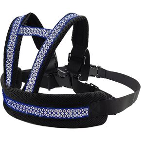 Clobeau Child Motorcycle Safety Harness Reflective Strip Antifall Child Safety Harness for Kid 2-12Year Bike Safety Belt