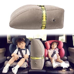 Inflatable Car Seat Divider, Back Seat Divider for Kids to Stop Fighting, Portable Inflate and Deflate Long Driving Parents Reduce Stress Rest Pillow