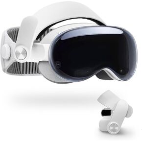 Head Strap Compatible with Vision Pro, Comfort VR Headset for Vision Pro Accessories, Reduce Head and Facial Pressure, Enhanced Gaming Immersion and Comfort Strap for Vision Pro