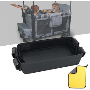 Snack Tray for Wonderfold Wagon W2, Kids Snacks & Activities with 2 Kid’s Cup Holders & 2 Kid’s Mesh Pockets, Easy to Clean for Eating & Activities