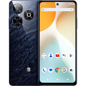 BLU G84 | 2024 | 3-Day Battery | Unlocked | 6.8" FHD+ Infinity Dot Display | 256GB | Triple 50MP Camera | NFC | US Version | US Warranty | Blue