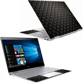MightySkins Carbon Fiber Skin for HP Spectre X360 13" (2018) - Cold Steel | Protective, Durable Textured Carbon Fiber Finish | Easy to Apply, Remove, and Change Styles | Made in The USA