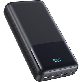 Portable Charger Power Bank 50000mAh, USB-C PD 30W and QC 4.0 Fast Charging External Battery Pack with 4 Outputs & 2 Inputs, Digital Display Phone Charger for iPhone 15/14/13/12/11, Samsung, Android