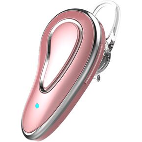 Bluetooth Microphone Headset with Mic Wireless Bluetooth Phone Earpiece for Cell Phone Ear Pieces Headset for Phone Calls Wireless Single Earpiece with Mic for Work Hands Free