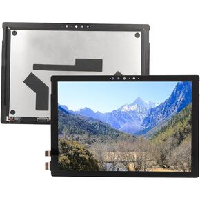 GOWENIC Screen Replacement for Microsoft Pro 7 1866 LP123WQ2, 12.3 2736x1824 IPS LED Display Digitizer Assembly with Double Sided Tape