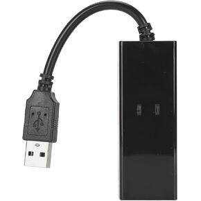 USB Data Modem, 56K External Dial Up Fax Data Modem, Computer Laptop Fax Modem Quick Connection for Windows 10 8 7 Vista XP for Linux