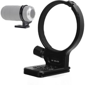 86mm Tripod Collar Mount Ring for RF 100 to 400mm F5.6 to 8 is USM Lens, ens Support Holder Bracket with 1/4 3/8 Inch Screw Hole for Arca Port