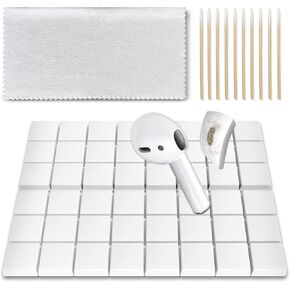 Cleaning Putty for Apple Airpods,Phone Cleaning Kit with Clean Pen, Brush, Card Needle, Alcohol Cotton,Remove Ear Wax&Dirt&Gunk for Airpods Charging Case/Headphones/Electronics