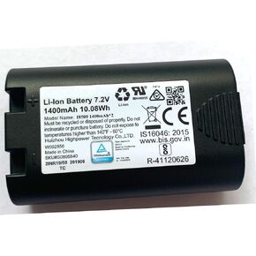 W002856 Replacement Battery for DYMO LabelManager 360D Rhino 5200 Rhino 4200 LabelManager 420P, 1759398 S0895840 W002856, Li-ion 7.20V 1400mAh / 10.08Wh