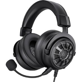EKSA Wired Gaming Headset for PS5, PC, Xbox Series X|S,Xbox One, PS4, Switch - Gaming Headset with Mic, 3.5mm Gaming Headphones with Detachable Noise Canceling Microphone with 50mm Drivers