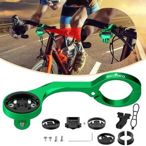 Out Front Cycling Computer Mount - Garmin Bike Mount for Garmin Edge 200 500 510 520 800 810 820 1000 1030,Bike Computer Mount Compatible with Road Bike GPS Computer,Garmin,Combo