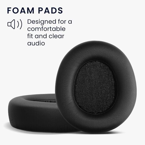 kwmobile Ear Pads Compatible with SteelSeries Arctis Nova Pro Earpads - 2X Replacement for Headphones - Black in Kuwait